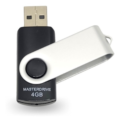 Kit 25 Pendrive Big Black 4gb Atacado Masterdrive Original