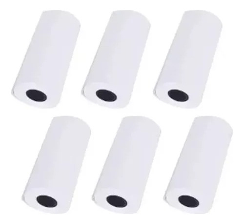 10 Rollos Papel Térmico Impresora 58mm Mini Pos 57mm X 40mm