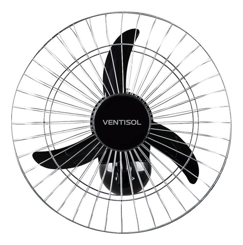 Ventilador Oscilante De Parede 50cm Bivolt Cromado -ventisol