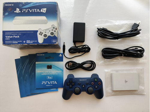 Psvita Tv Sony Playstation Vita Tv Vte-1006 + Caja + Mem 8gb