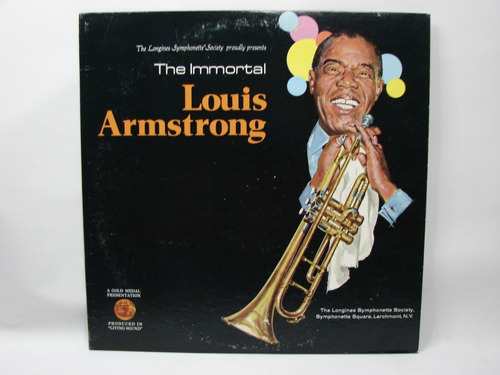 Vinilo Louis Armstrong  The Immortal Louis Armstrong 1971  