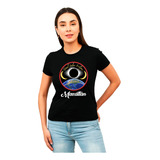 Playera Eclipse Solar 2024 Luna Diseño 34 Playeras Beloma