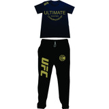 Conjuntos Deportivos Sudadera  Camiseta Ufc Mma Adulto Niños