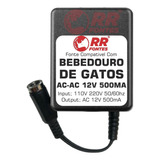 Fonte 12vac 500ma Para Bebedouro De Gatos Nova