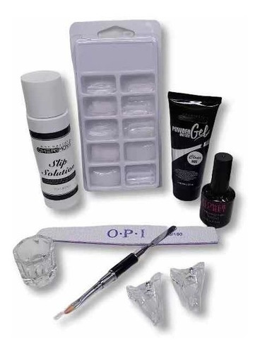 Kit Polygel Sistema Completo Uñas Gelificadas Con Removedor