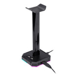 Soporte Auricular Redragon Scepter Pro Ha300 Rgb Hub Mexx