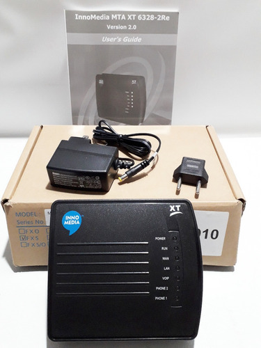 10unidades Adaptador Voip Cpe Innomedia Mta6328-2re 2 Portas