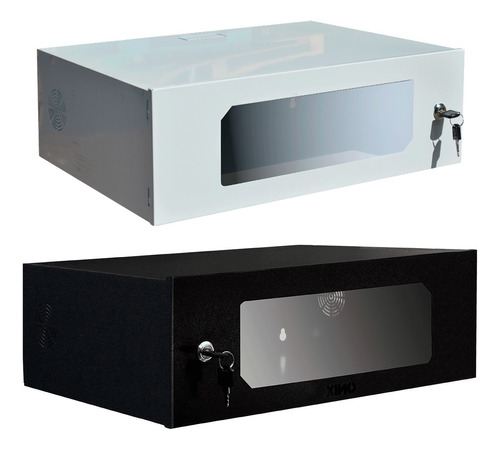 Rack Para Dvr 3u Caixa Metalica Organizadora Cftv