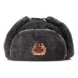 Gorra Rusa Shapka Ushanka (gris, Medical 62)