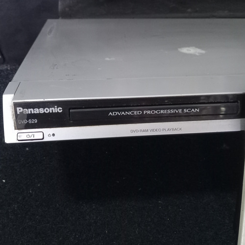 Cd Player Panasonic Com Mascara Prata Polyvox Gradiente