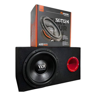 Sub Woofer 12 Pulg Marca Waraudio Modelo Sgt124 Cajon Tubo12 | Meses sin interés