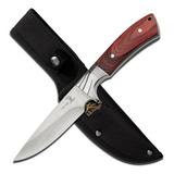 Cuchillo De Cacería Full Tang Elk Ridge Er-148 Gentleman's Color Satin Y Cafe