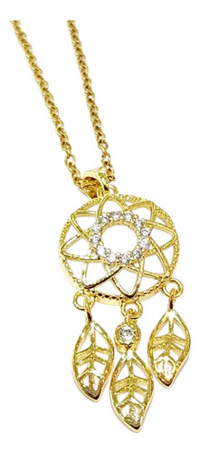Collares Diseños De Moda Para Mujer 45cm Chapa De Oro 18k.
