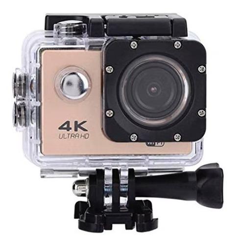 Camara Deportiva Moto 4k Ultra Hd + Control Resistente Agua