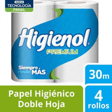 Papel Higiénico Nuevo Higienol Premium D Hoja 30mts. M A F