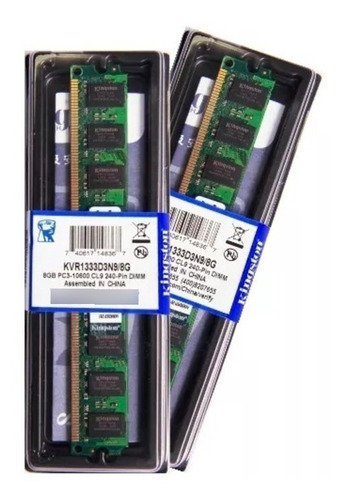 Memória Kingston Ddr3 8gb 1333 Mhz Desktop 16 Chips 