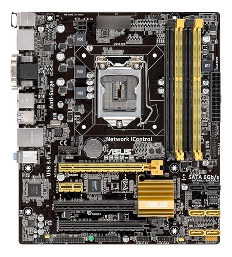 Placa Mãe Asus B85m - E Socket 1150 Ddr3 Vga / Hdmi / Dp