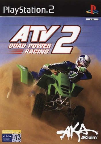Atv Quad Power Racing 2 Juego Ps2 Físico Españlol Play 2