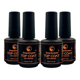 Kit C/ 4 Selante Top Coat Pretinho Do Poder Fengshangmei