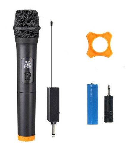 Microfono Inalambrico 10 Metros De Alcance Karaoke