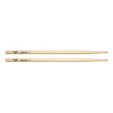 Baquetas Palillos Vater 7a Punta De Nylon Hickory Vh7an