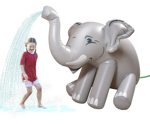 Gofloats Aspersor Inflable Gigante Para Fiesta De Elefante, 