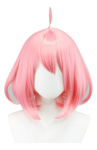 Xzc Peluca Corta De Cosplay Para Anime, Cosplay, Rosa