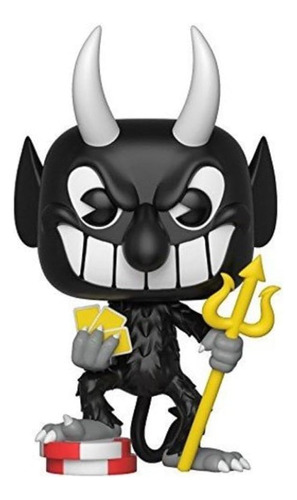 Funko Pop! Juegos: Cuphead The Devil Pop! Figura De Vinilo #