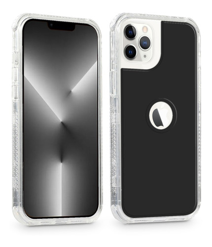 Funda Para iPhone Uso Rudo Alto Impacto 3 En 1 Reforzada