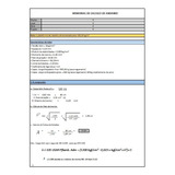 Planilha:  Dimensionamento De Andaimes - Memorial De Cálculo