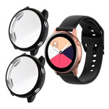 Correa Deportiva Flat + 2 Cases Para Galaxy Watch Active