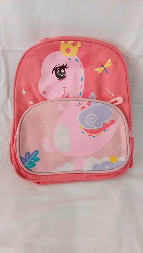 Mochila Infantil Jardin Colonia Paseo Nena Nene Liviana Dino