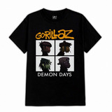 Gorillaz Demon Days 191 Musica Polera Dtf