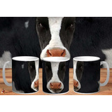 Taza De Ceramica Vaca Cow 3d Art