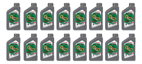 Aceite Mineral P/moto Actevo 4t 20w50 1lt X16u Castrol