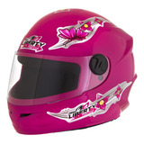 Capacete Infantil Fechado Pro Tork Liberty Four Kids Girls