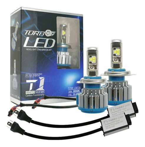 Par De Bombillos Turbo Led T6 + Dos Cocuyos Gratis