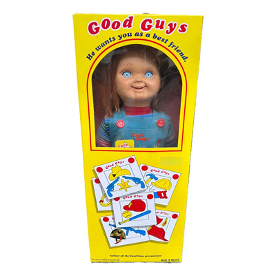 Chucky Buen Chico Con Caja De Vinil Y Sonido 70cm De Calidad | Envío gratis
