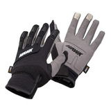 Guantes Moto Hawk Fit Gray Dedos Tactil Agrobikes