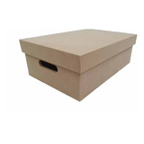 Caja 25x35x12 En Fibrofacil Con Manija