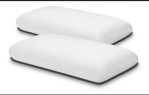 Almohada Inteligente Barcelona Inteligente Viscoelastica Tradicional 61cm Color Blanco Por 2 Unidades