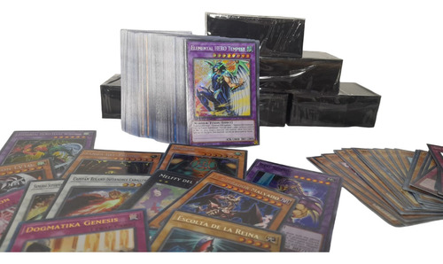 Lote 100 Cartas Yu-gi- Oh Sin Repetir 