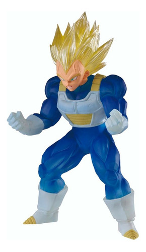 Figura Banpresto Clearise Dragon Ball Z Super Saiyan Vegeta