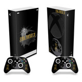 Skin Para Xbox Series S Adesivo Vertical - Modelo 167