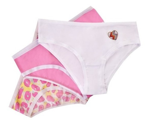 Pack 3 Bikinis Juvenil Marca Ilusión No Se Marca Sexy 24301