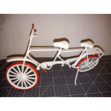 *-* Bicicleta Tandem Antigua Miniatura *-*