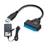 Cable Covertidor Usb Sata 3.0 Discos De Escritorio