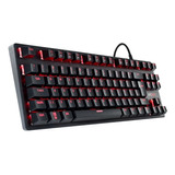 Teclado Mecânico Pcyes Kl7 Outemu Blue Led 7 Cores Abnt2 Cor De Teclado Preto Idioma Português Brasil