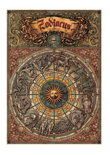 Puzzle Rompecabeza 1000 Piezas Zodiaco Educa 17996