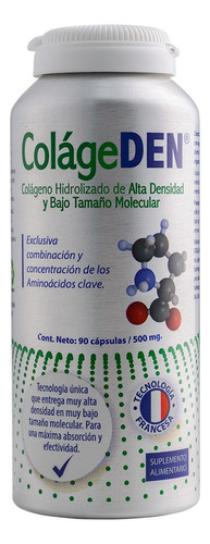 Colageden Colageno Hidroliz Vy Alta Densidad + Vit C 90 Cap